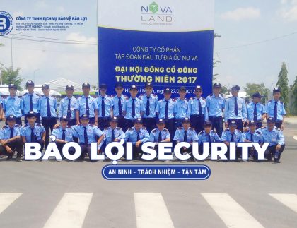 CÔNG TY DỊCH VỤ BẢO VỆ BẢO LỢI