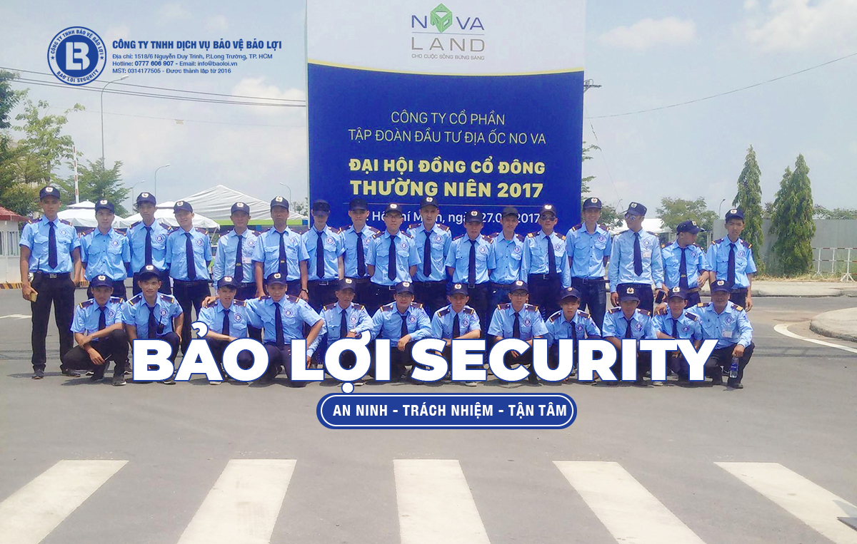 Công ty dịch vụ bảo vệ Bảo Lợi